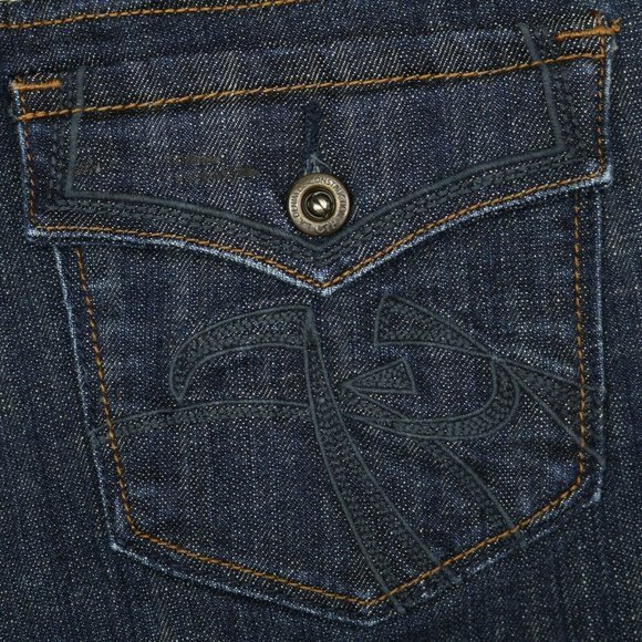 Chip & Pepper Production Laguna Beach Flare Jeans Stretch‎ Button Pocket 7 X 31 - Picture 7 of 10
